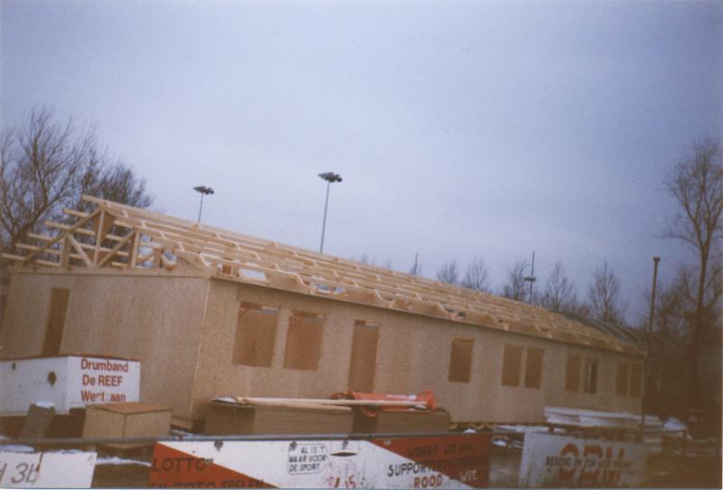 sloop oud onderkomen en herbouw
